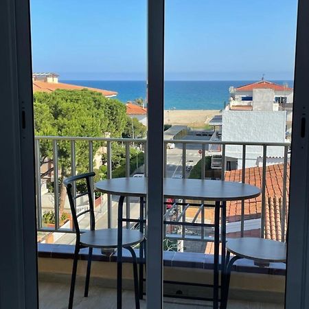 Acogedor Estudio En La Playa, Con Vistas Al Mar, Y Piscina Comunitaria 圣萨尔瓦多 外观 照片
